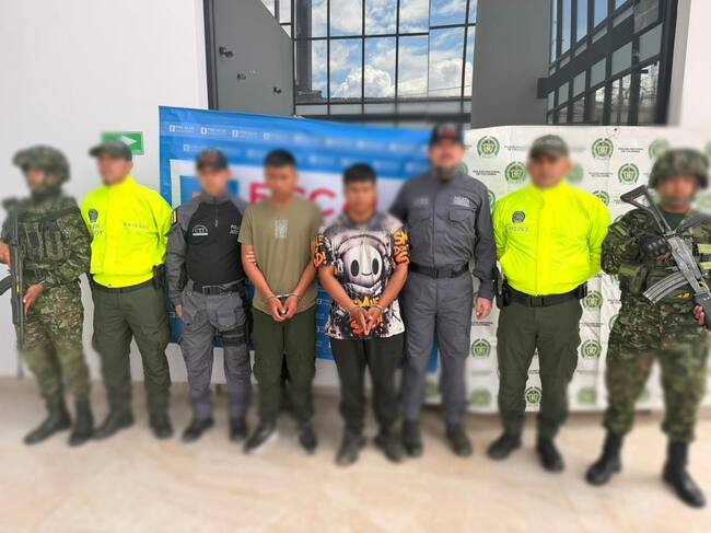 Tras la legalización de las capturas los implicados fueron enviados a la cárce. Crédito: Policía Nacional.