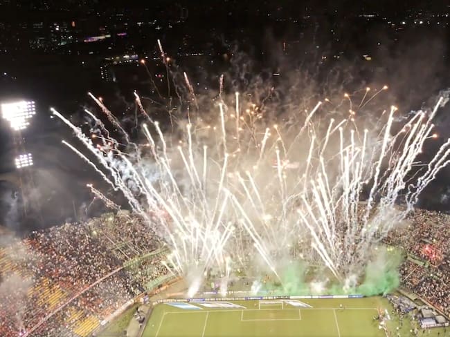 Pólvora Atanasio Girardot- video Atlético Nacional