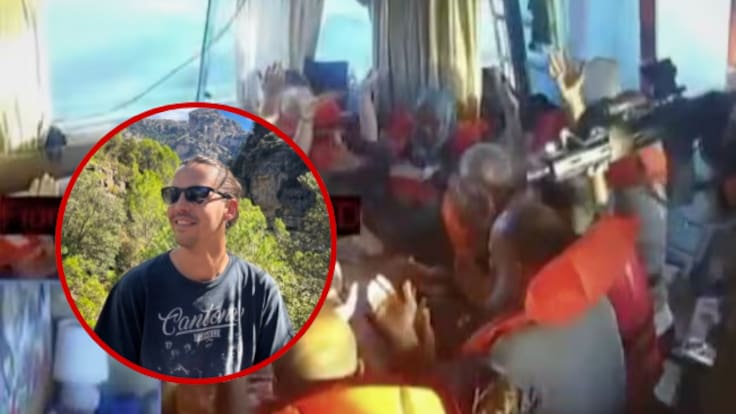 Nos apuntaron en la cabeza y el corazón: periodista secuestrado que estuvo en la flotilla en Gaza