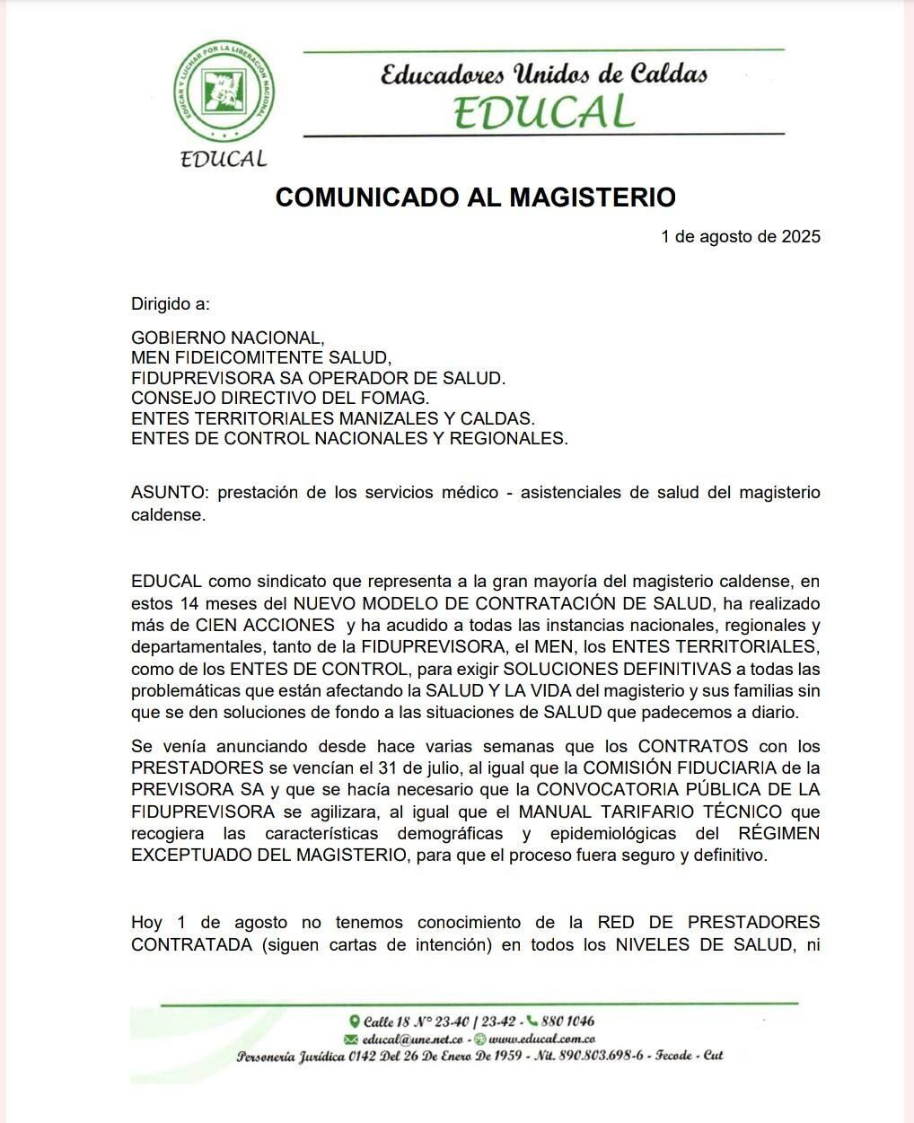 Foto captura de Educal