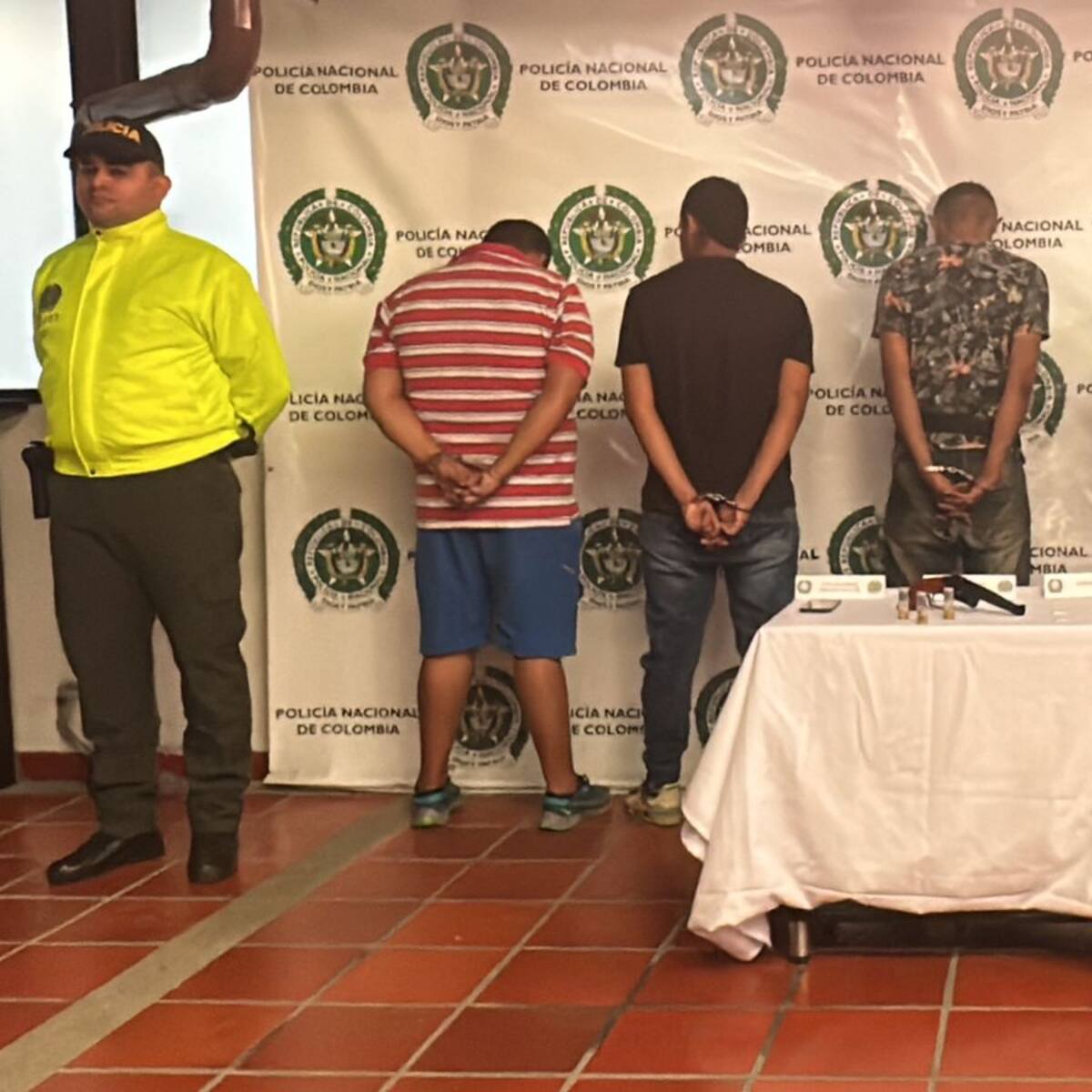 Bajo las rejas está la peligrosa banda conocida como la de “Los Pupos”