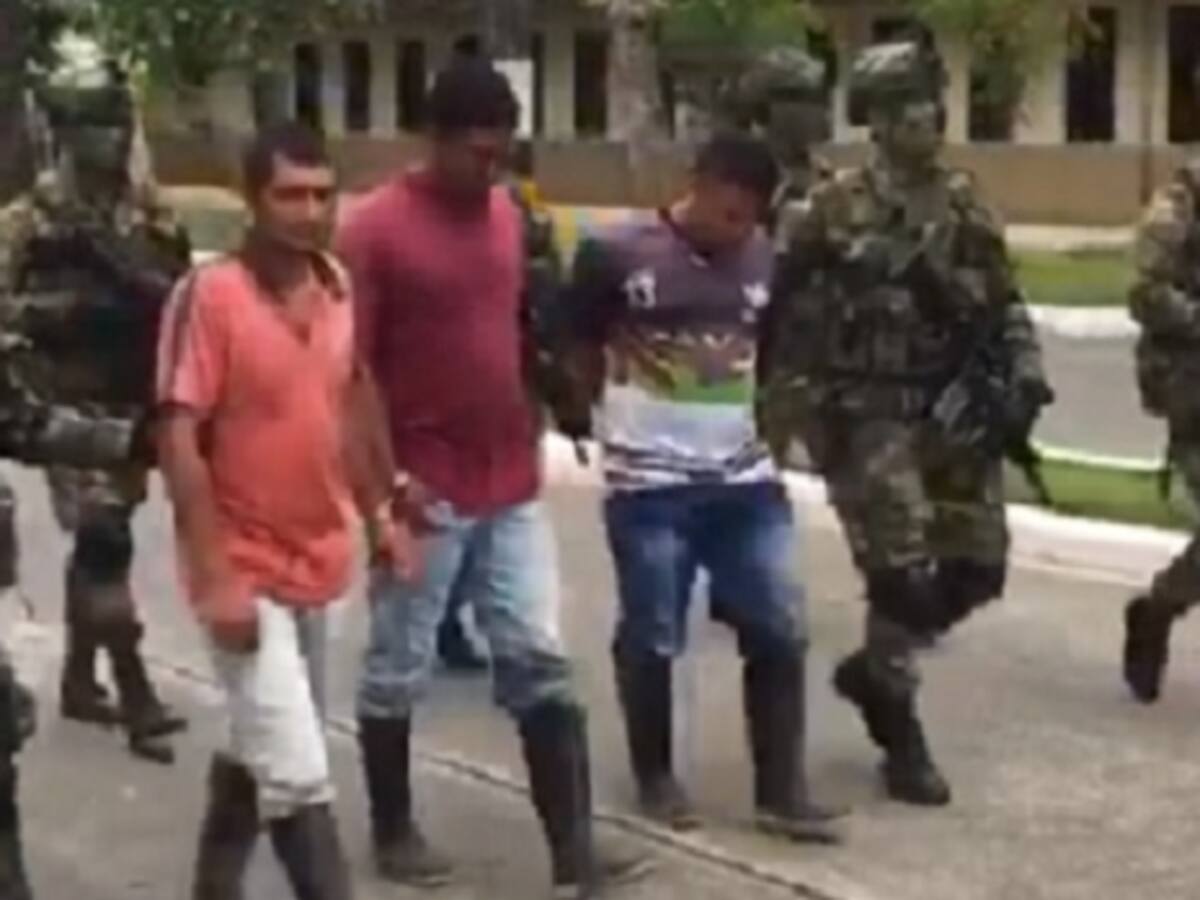 12 capturados del Clan del Golfo dejaron operativos en Antioquia