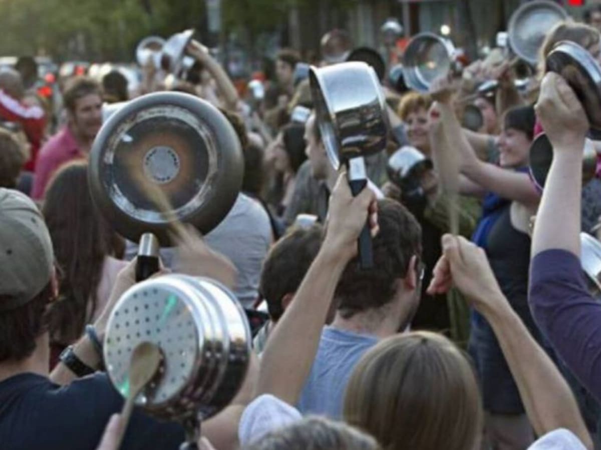 Jornada de manifestaciones contra los incrementos del impuesto predial