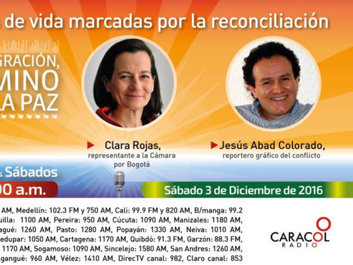 Historias de vida marcadas por la reconciliación