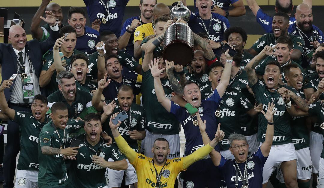 Palmeiras ganó 1-0 y consiguió su segundo título de la Copa Libertadores.