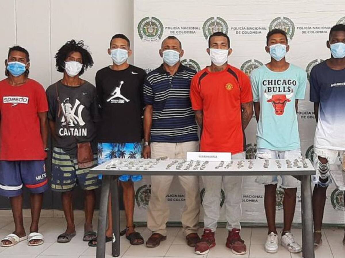 Cayó banda que vendía droga en varios barrios del sur de Cartagena