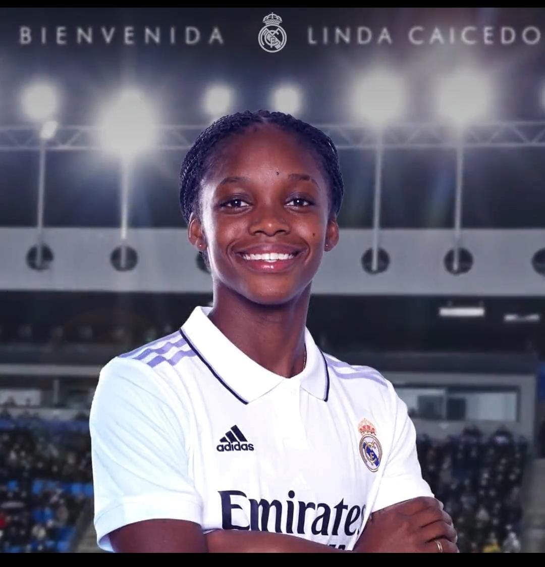 Linda Caicedo, nueva jugadora del Real Madrid / Foto: Real Madrid