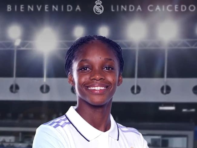 Linda Caicedo, nueva jugadora del Real Madrid / Foto: Real Madrid