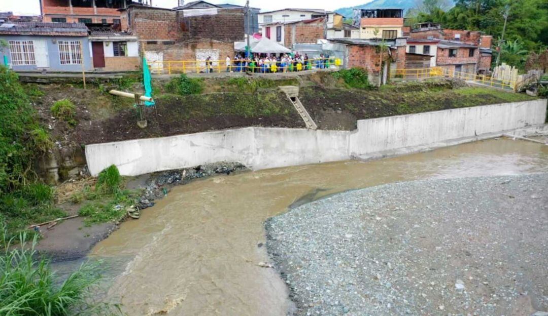 Obras de mitigación en Dosquebradas