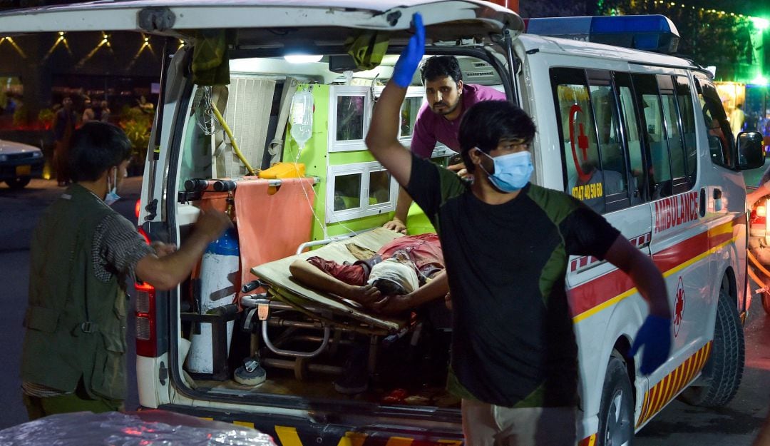 Organismos de socorro en Kabul