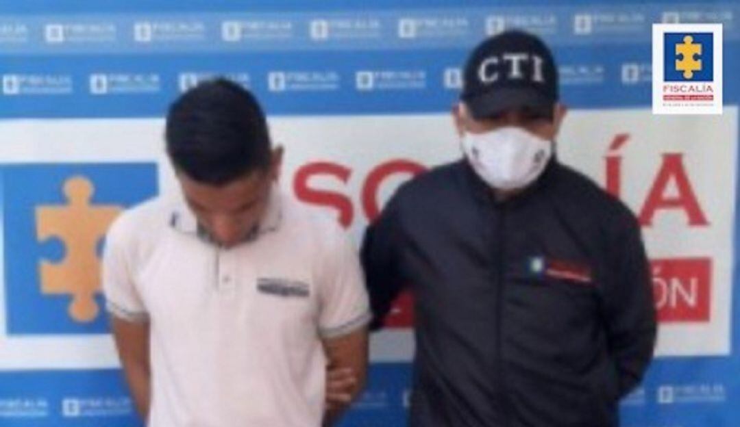 El sujeto fue presentado ante un juez de control de garantías. 