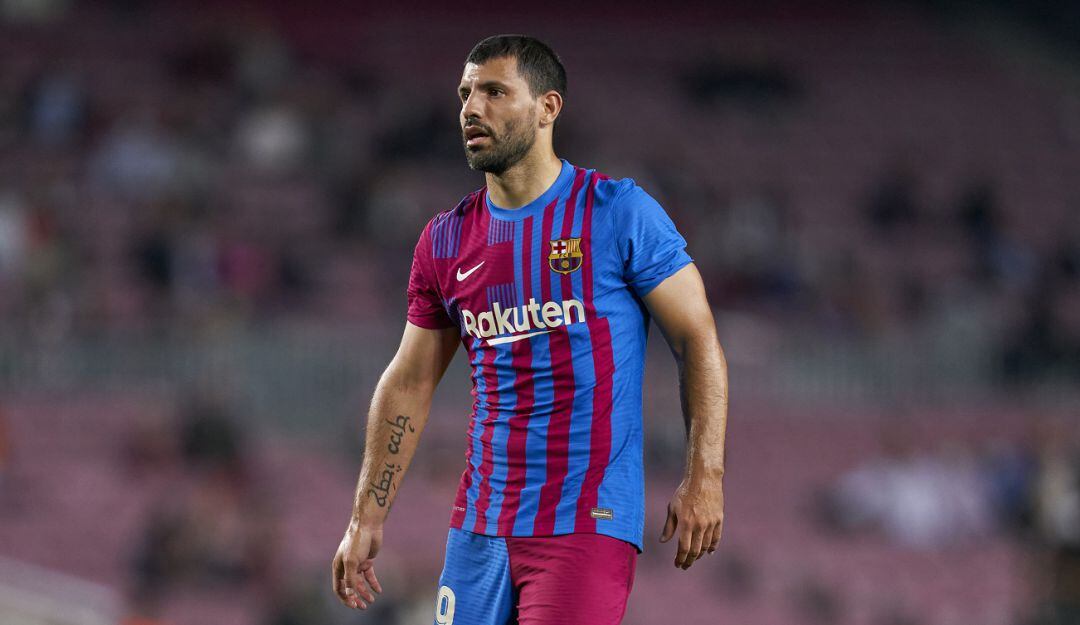 Sergio 'Kun' Aguero, futbolista del Barcelona.
