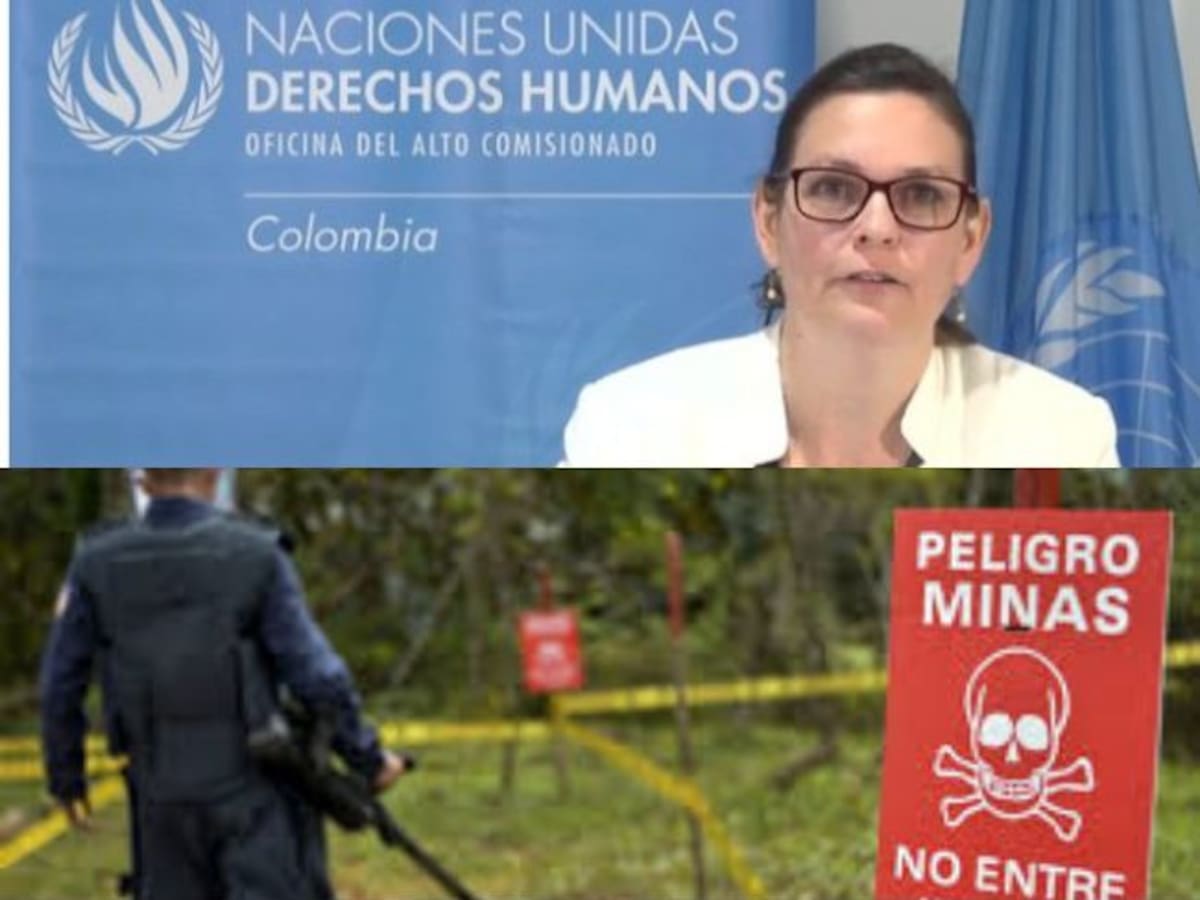 ONU Derechos Humanos en Colombia repudia que los grupos armados usen minas antipersonales