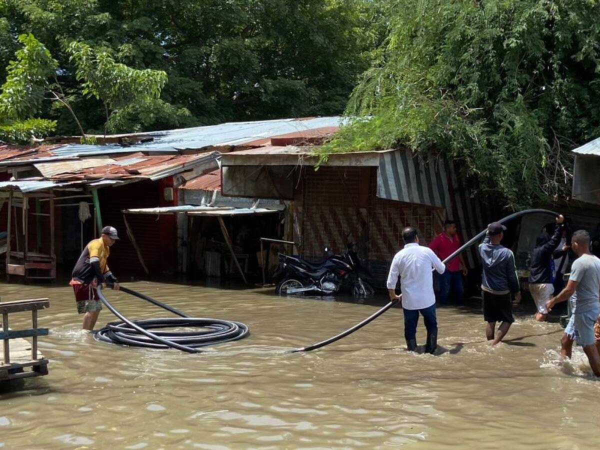 Trabajos buscan mitigar afectación por inundaciones en Magangué