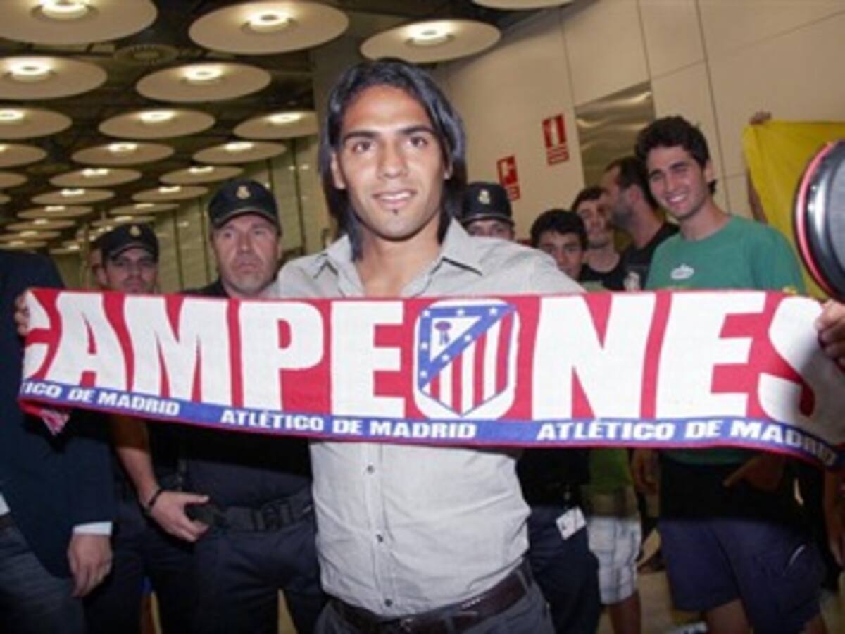 Falcao tendrá el domingo su primer entrenamiento con el Atlético de Madrid