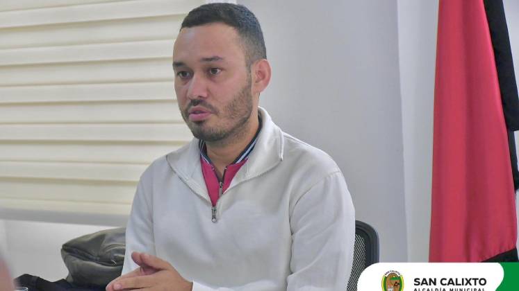 José Luis Balmaceda Pinzón, alcalde de San Calixto. / Foto: Alcaldía de San Calixto.