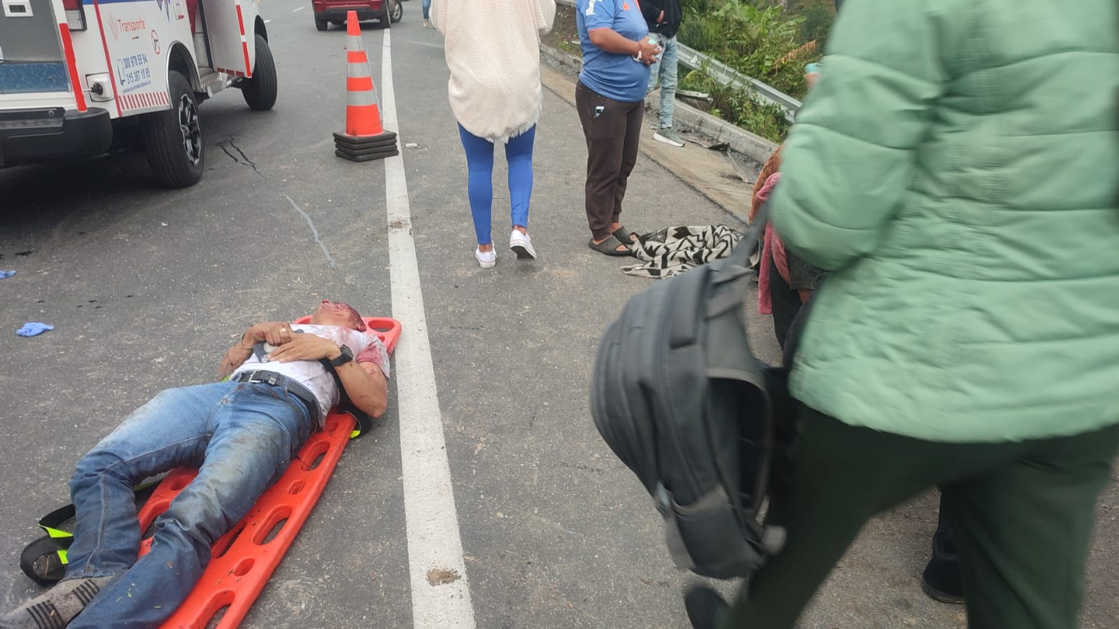 Accidente Panamericana Nariño-Foto: Caracol Radio