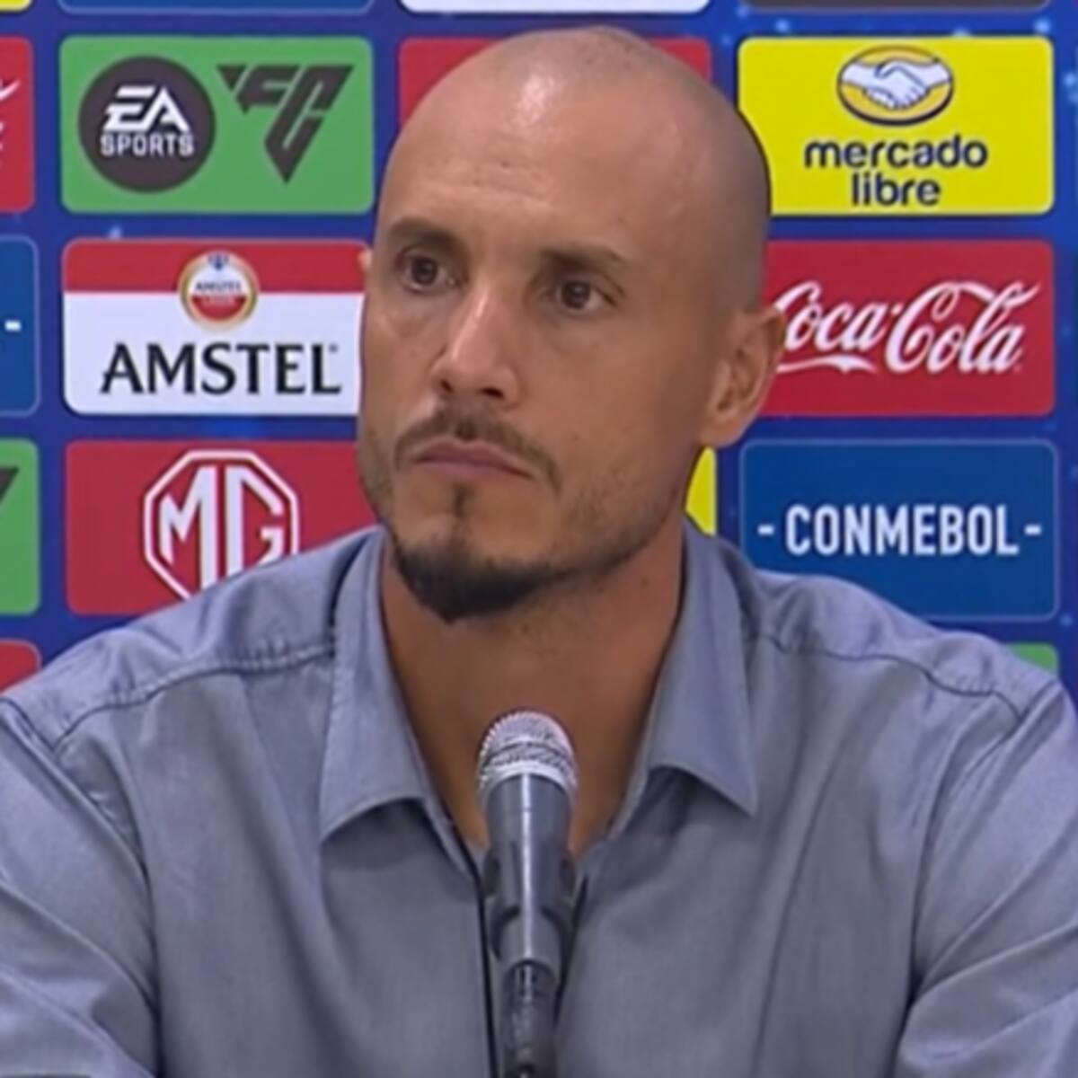 David González tras la eliminación del Tolima de la Sudamericana: “Es un fracaso”