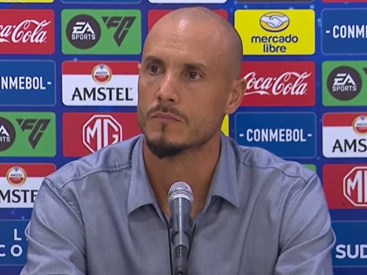 David González tras la eliminación del Tolima de la Sudamericana: “Es un fracaso”
