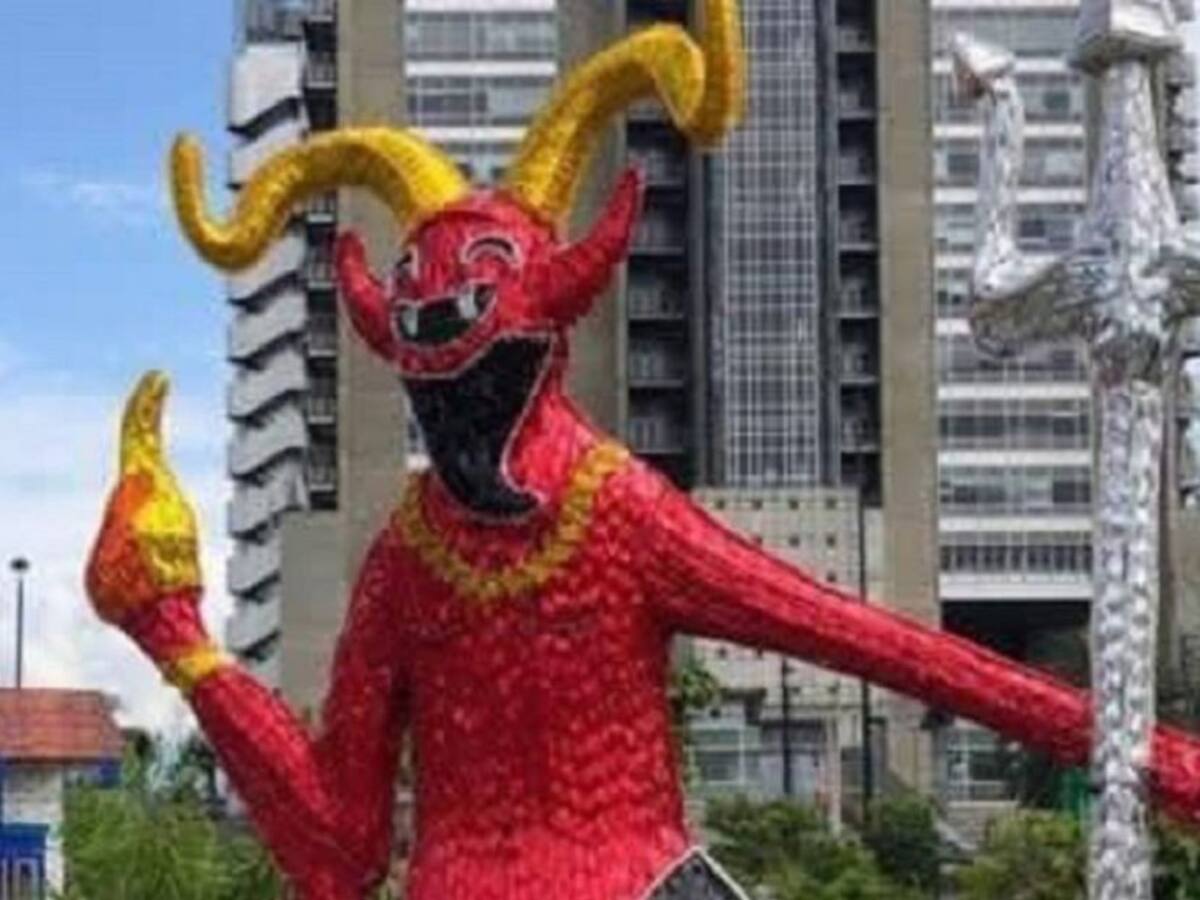 Ex integrantes del Carnaval de Riosucio molestos con alumbrado de Medellín