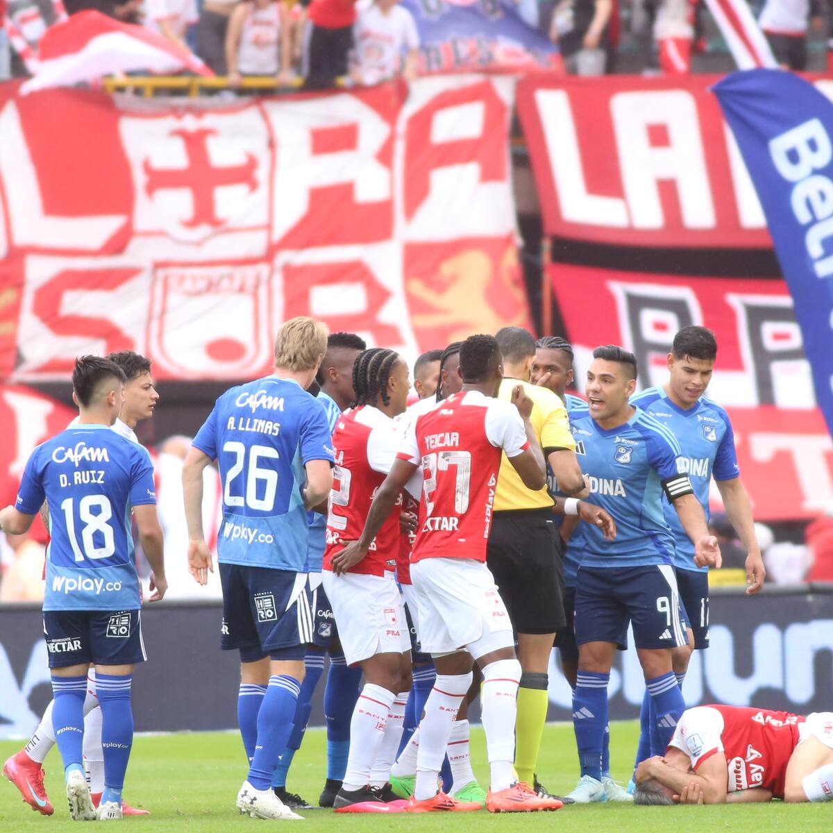 Dimayor anuncia que Millonarios y Santa Fe no podrán jugar sus próximos partidos en El Campín