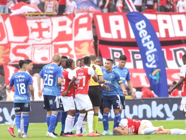Santa Fe pesca en Millonarios un sorpresivo fichaje para la Copa Libertadores 2026. (Photo by Daniel Garzon Herazo/NurPhoto via Getty Images)