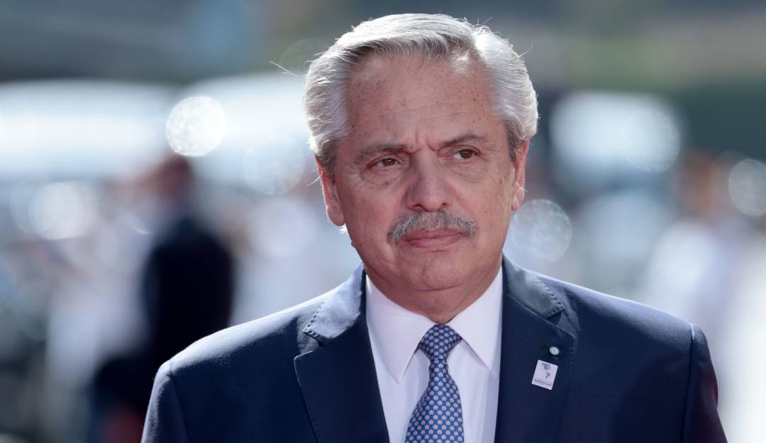 El mandatario Alberto Fernández en la Cumbre de las Américas. Foto: Getty
