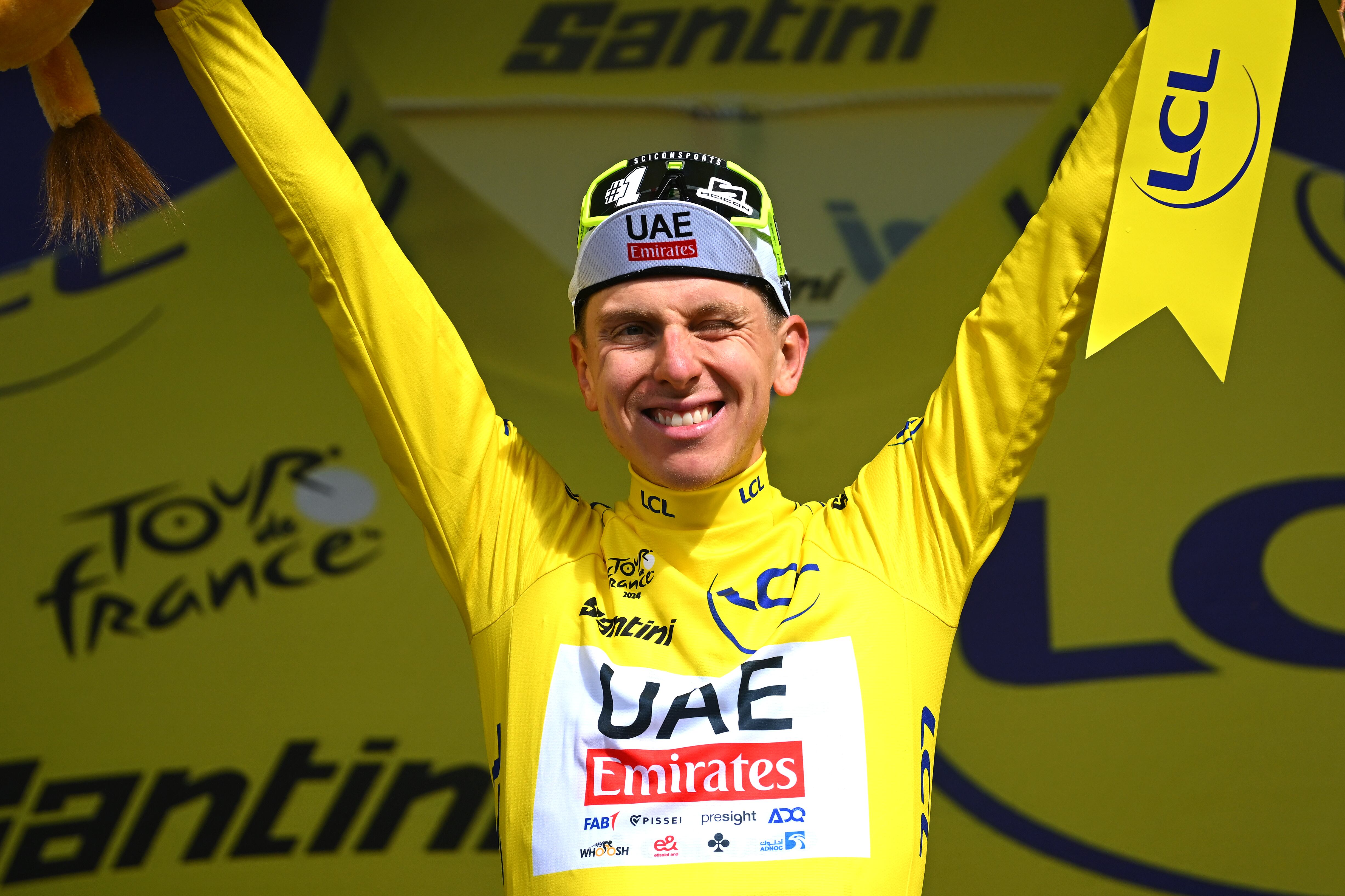 Tadej Pogacar. . (Photo by Dario Belingheri/Getty Images)