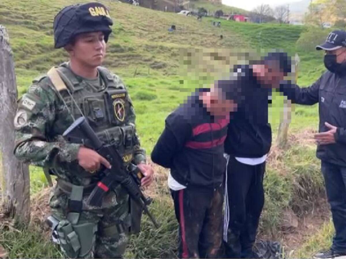 Cae cabecilla del Clan del Golfo cuando cobraba una extorsión en Antioquia