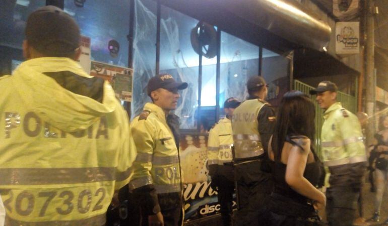 Operativos nocturnos en Manizales 
