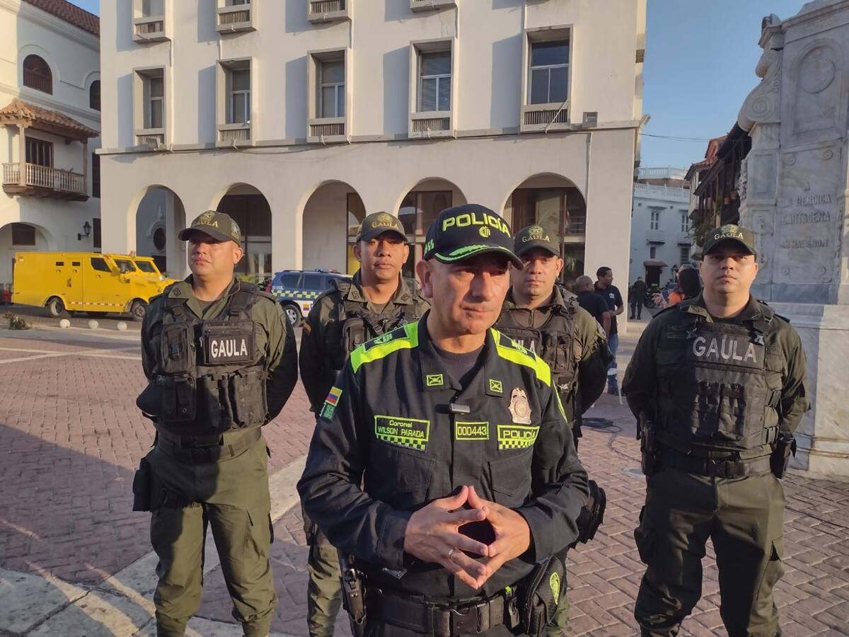 Policía Metropolitana descarta posibles ataques del ELN en Cartagena