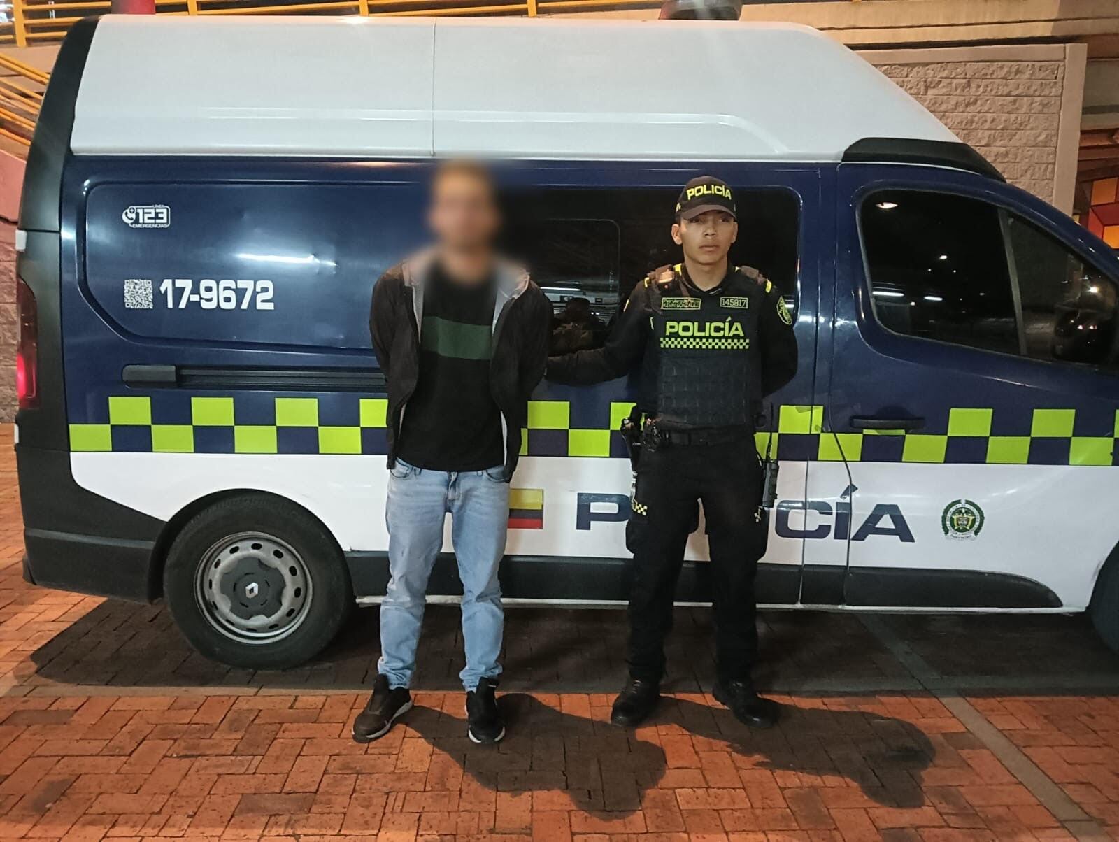 Capturado en TransMilenio