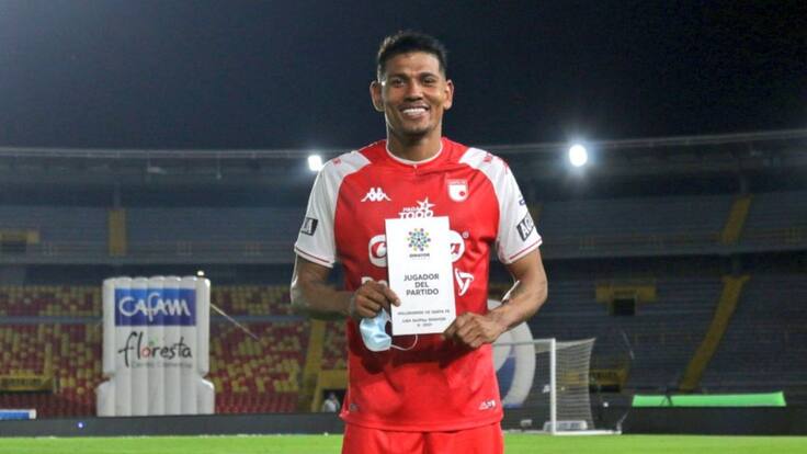 Eduardo Méndez, presidente de Santa Fe, en El VBar Caracol