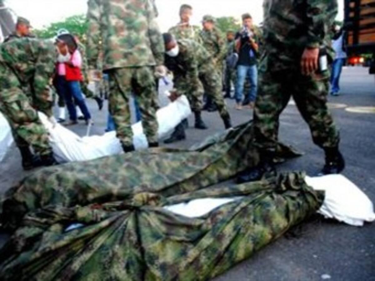 Identifican primer cuerpo de guerrilleros muertos en combate con Ejército ecuatoriano