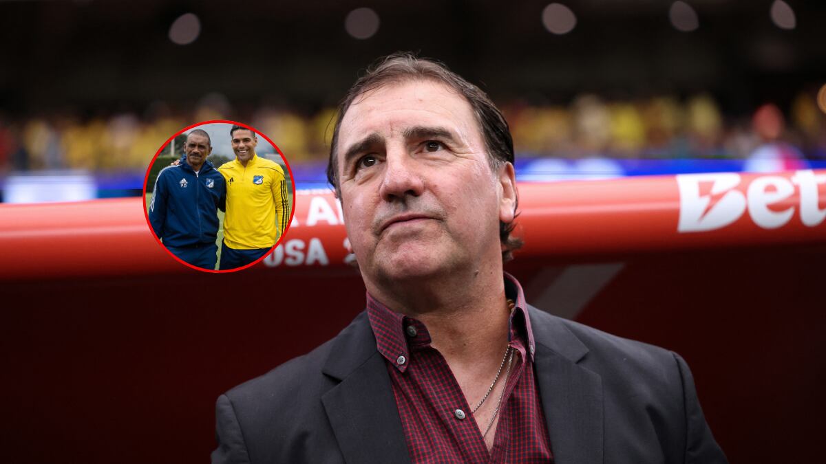 Néstor Lorenzo abrio la puerta de la Selección Colombia a Falcao y Cuadrado / Getty Images y @MillosFCOficial.