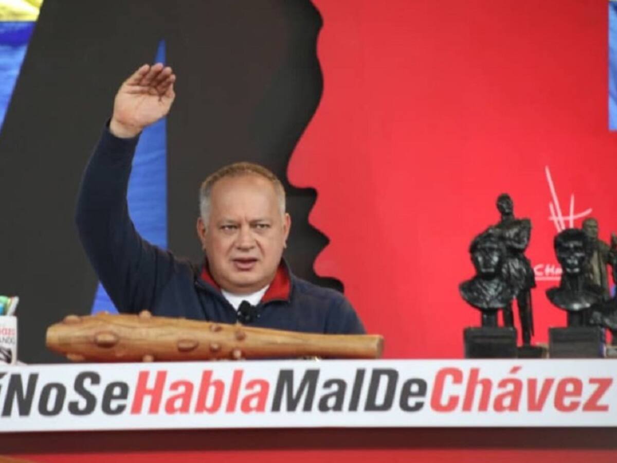 Diosdado Cabello estará en la frontera con Colombia este fin de semana