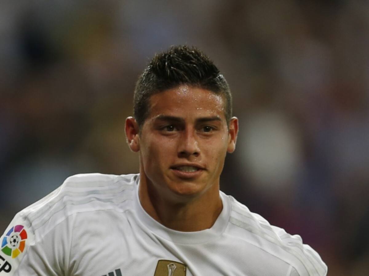 La gran asistencia de James en el triunfo parcial del Real Madrid