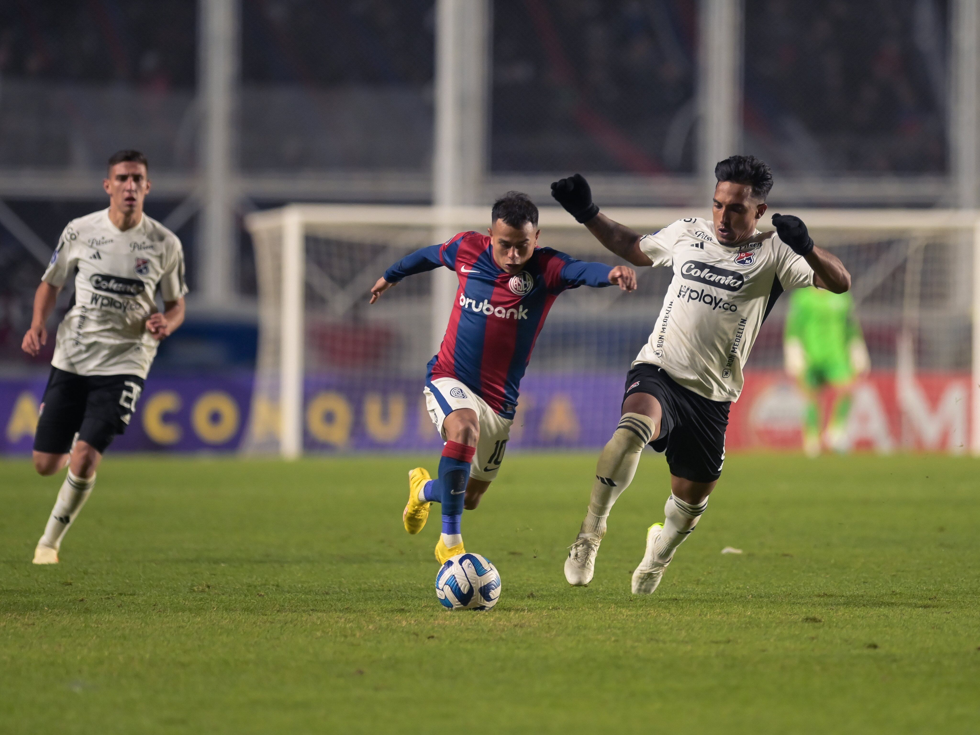 Duelo de Copa Sudamericana entre San Lorenzo e Independiente Medellín / @SanLorenzo