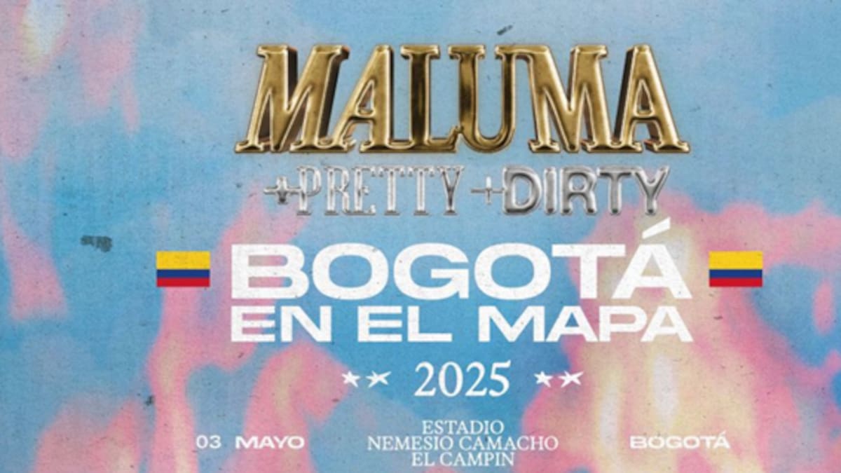 Maluma confirma concierto en Bogotá, Localidades, precios y fecha de preventa.