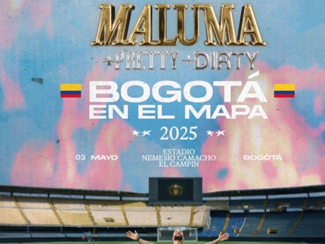 Maluma confirma concierto en Bogotá, Localidades, precios y fecha de preventa.