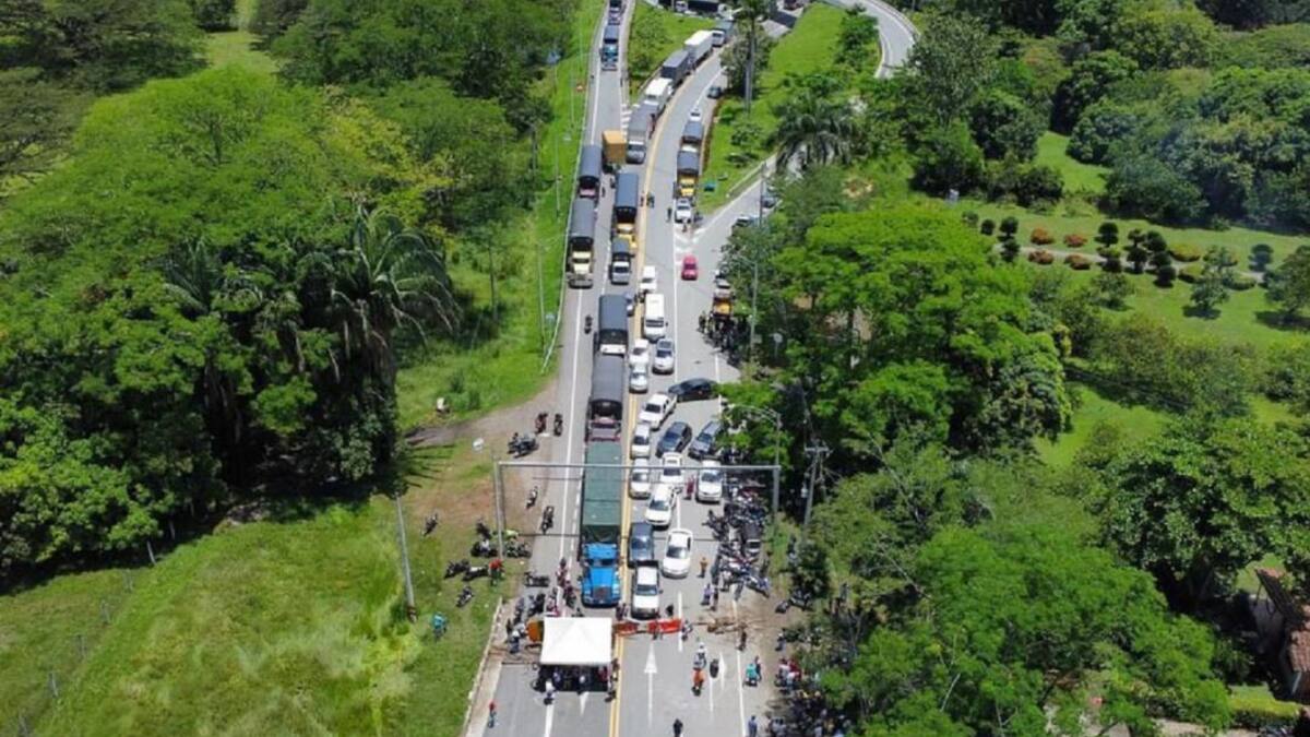 Casi dos días duró protesta de comunidad en La Pintada