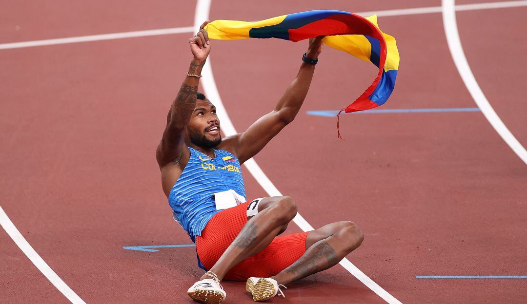 Anthony Zambrano, número 1 del ranking de los 400 metros