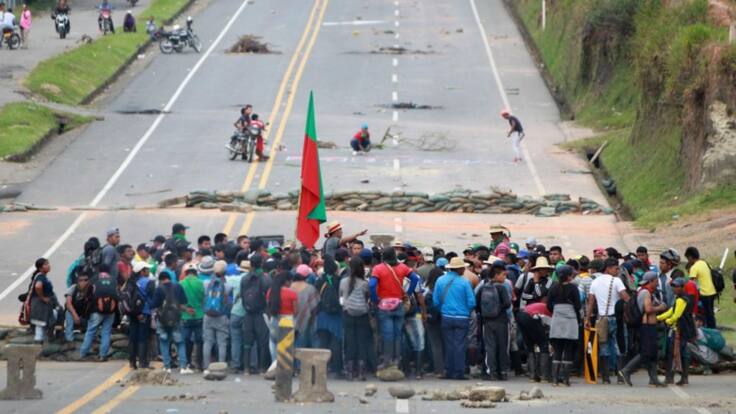 Mininterior: “No se justifica que bloqueen las vías para dialogar con un Gobierno abierto al diálogo”