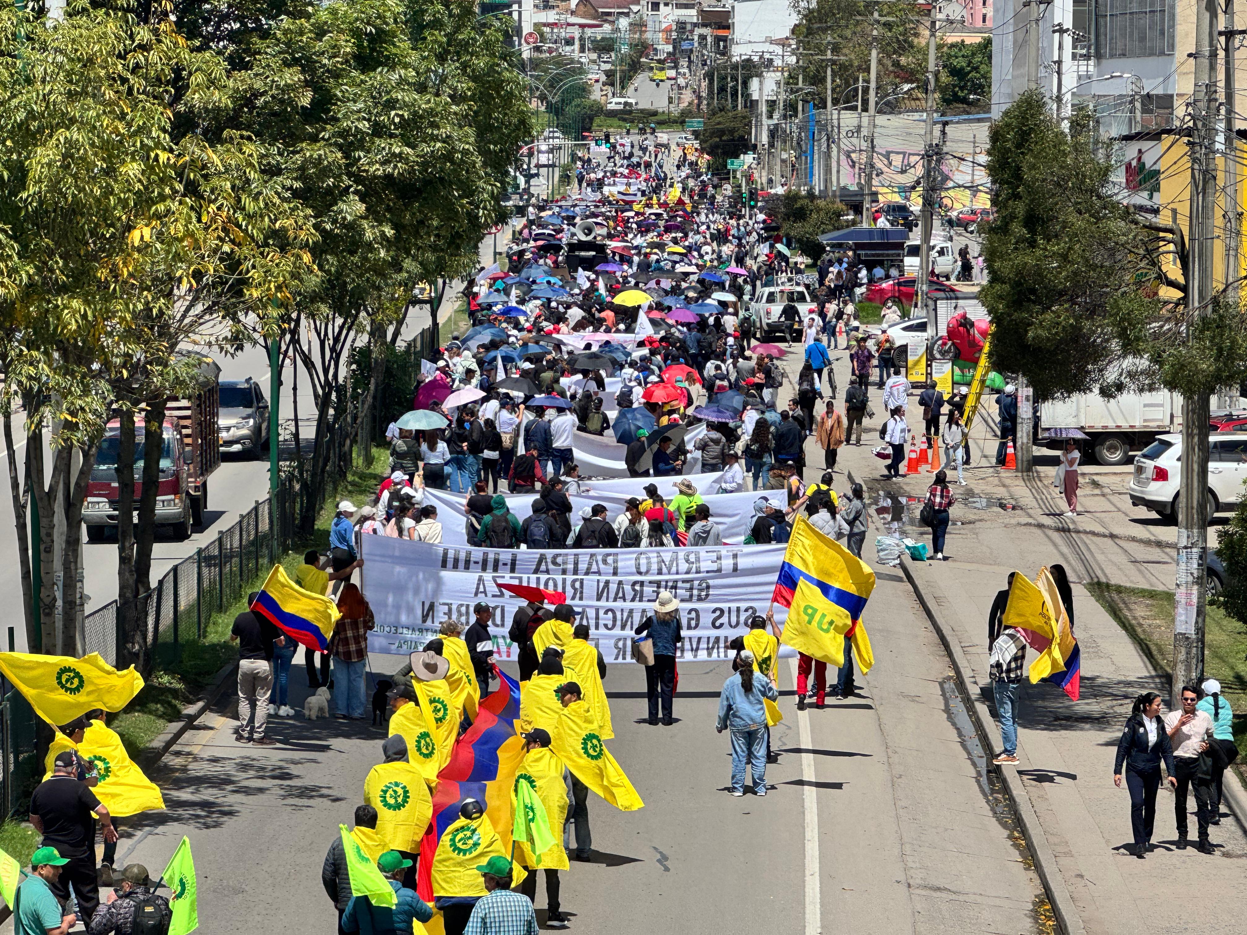 El 29 de mayo continuarán las protestas con cabildos municipales y zonales