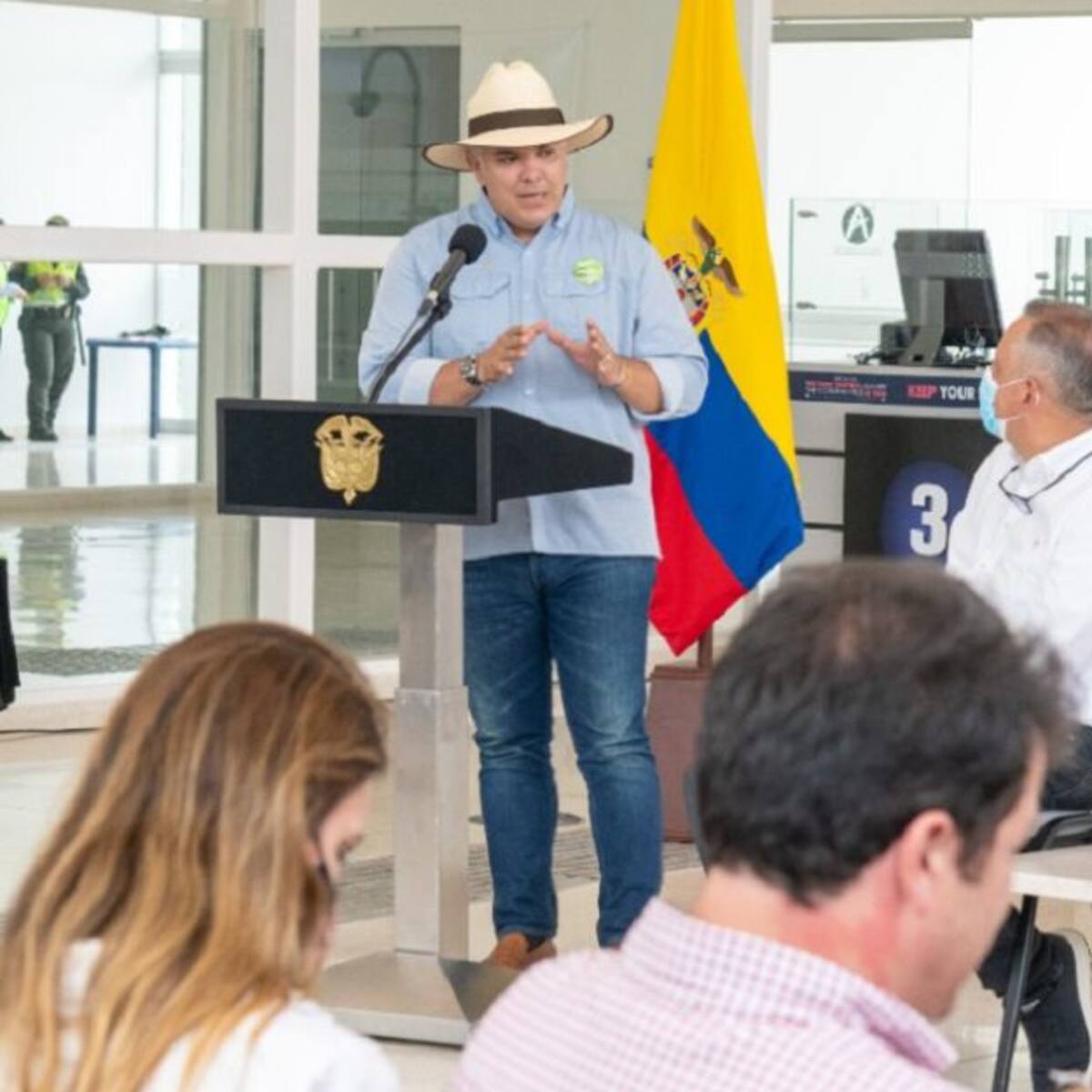 Presidente Duque es optimista con la construcción de Aerocafé
