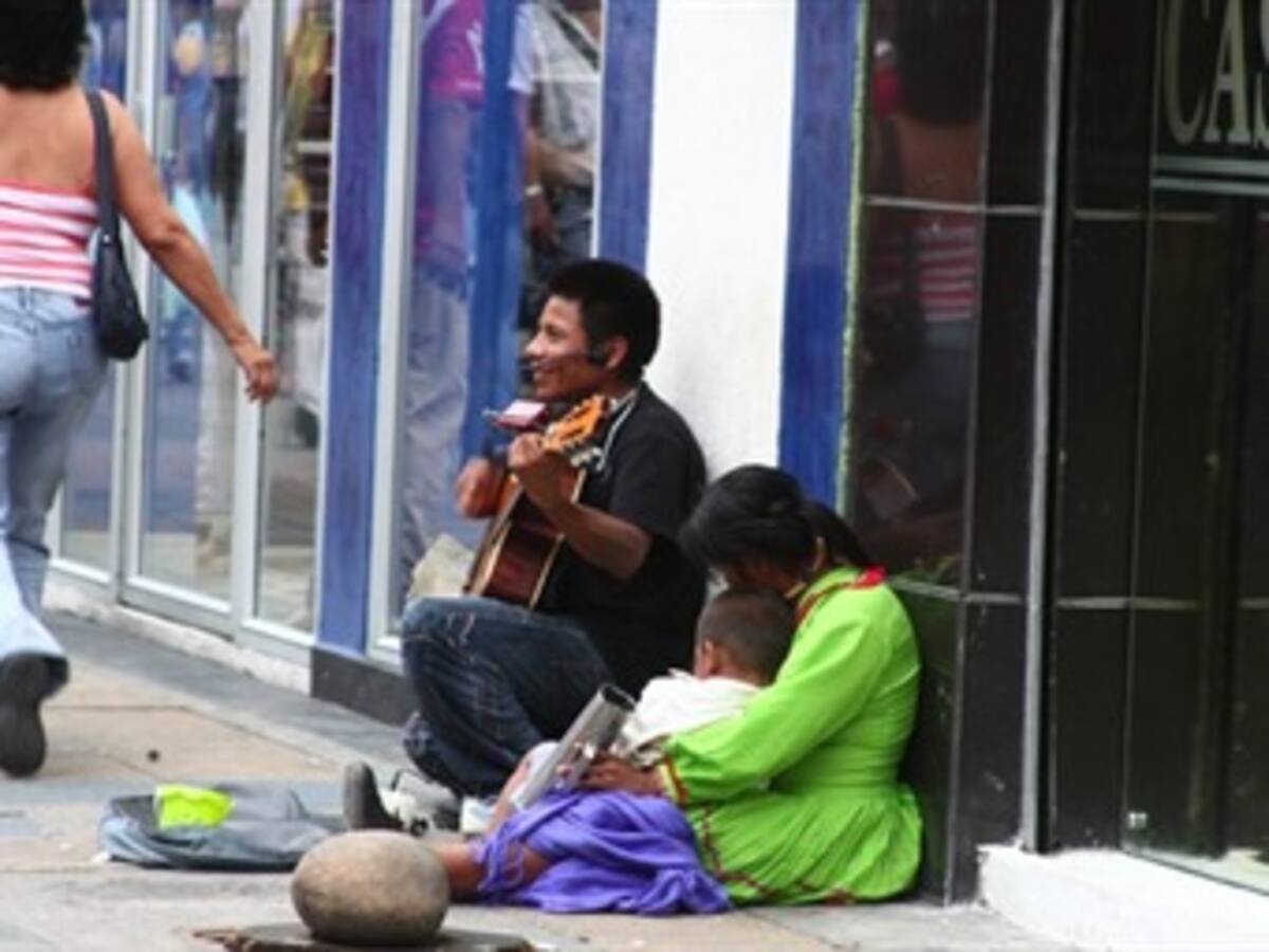 Incrementa el número de indígenas en la indigencia en Pereira