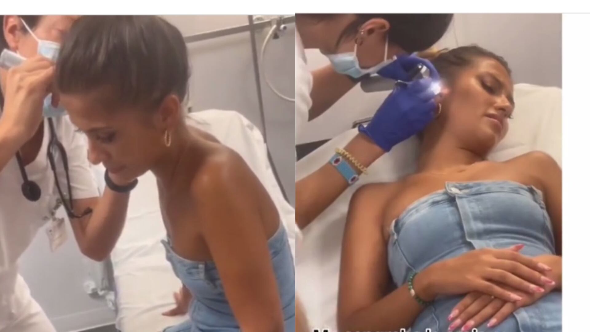 Extraen un bicho de su oído - Instagram