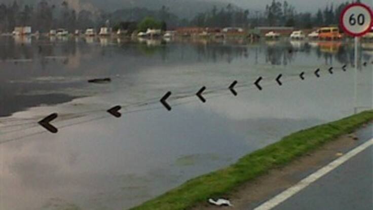 Emergencia en la Sabana de Bogotá por inundaciones en la Autopista Norte
