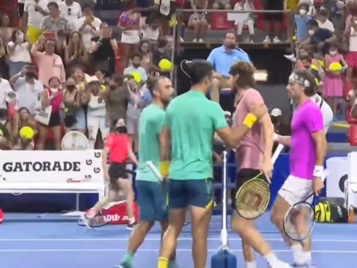 Cabal y Farah perdieron un increíble partido ante Tsitsipas y López