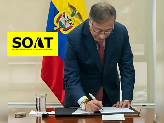 Estos vehículos estarán exentos de pagar el SOAT si presidente Gustavo Petro firma proyecto de ley // Caracol Radio
